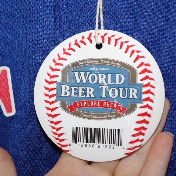 ⚾ Old Chicago World Beer Tour Jersey · XL · NWT ⚾ - Picture 2 of 8